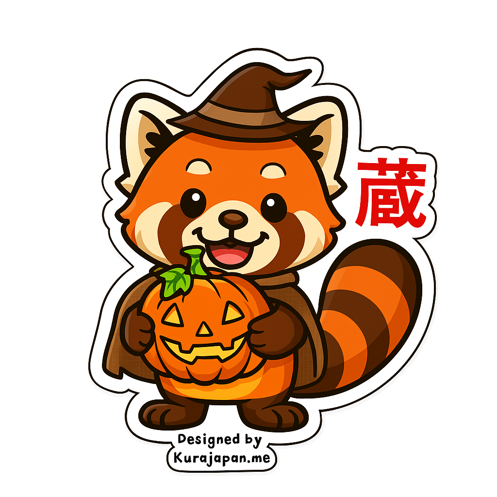 Red Panda Halloween