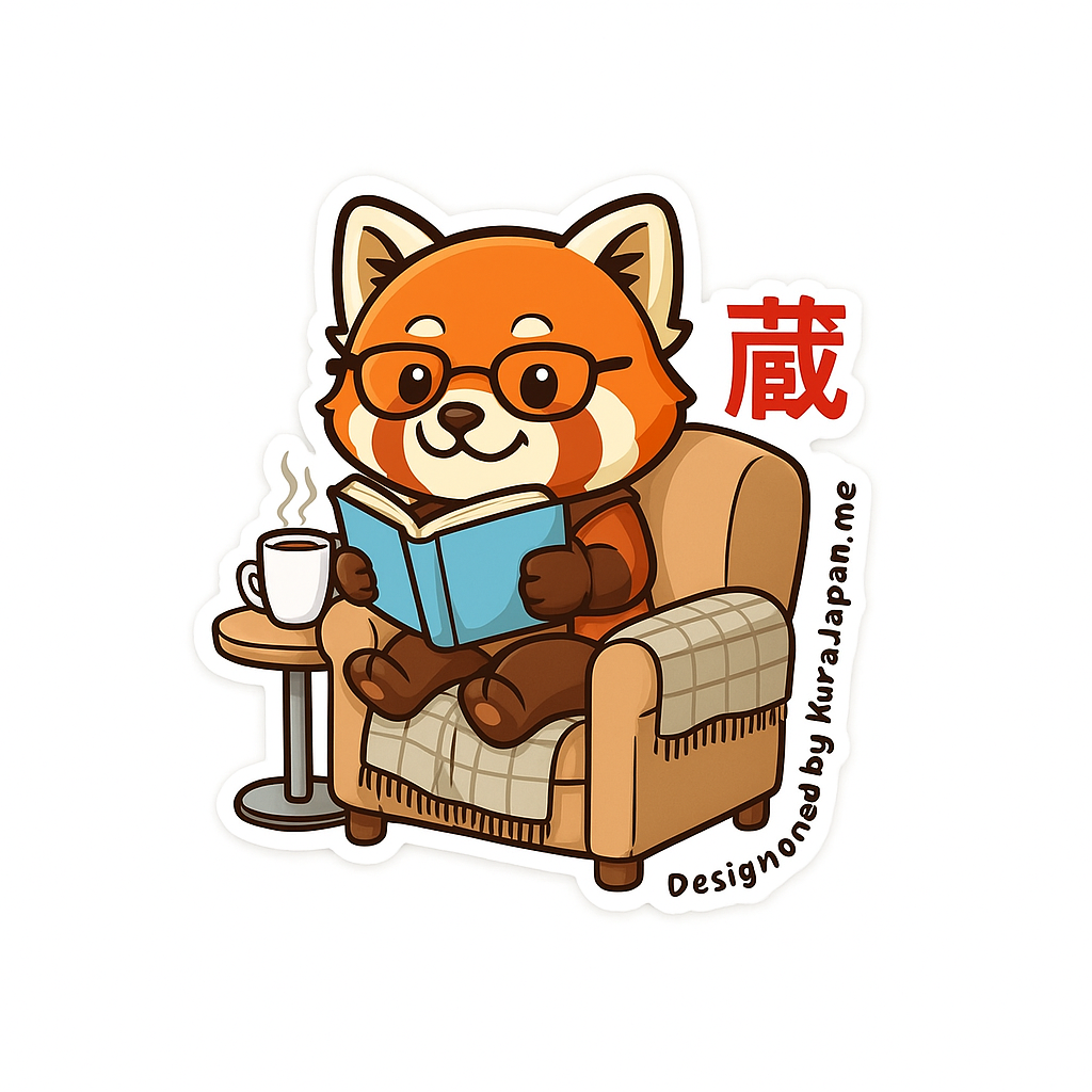 Red Panda Reading